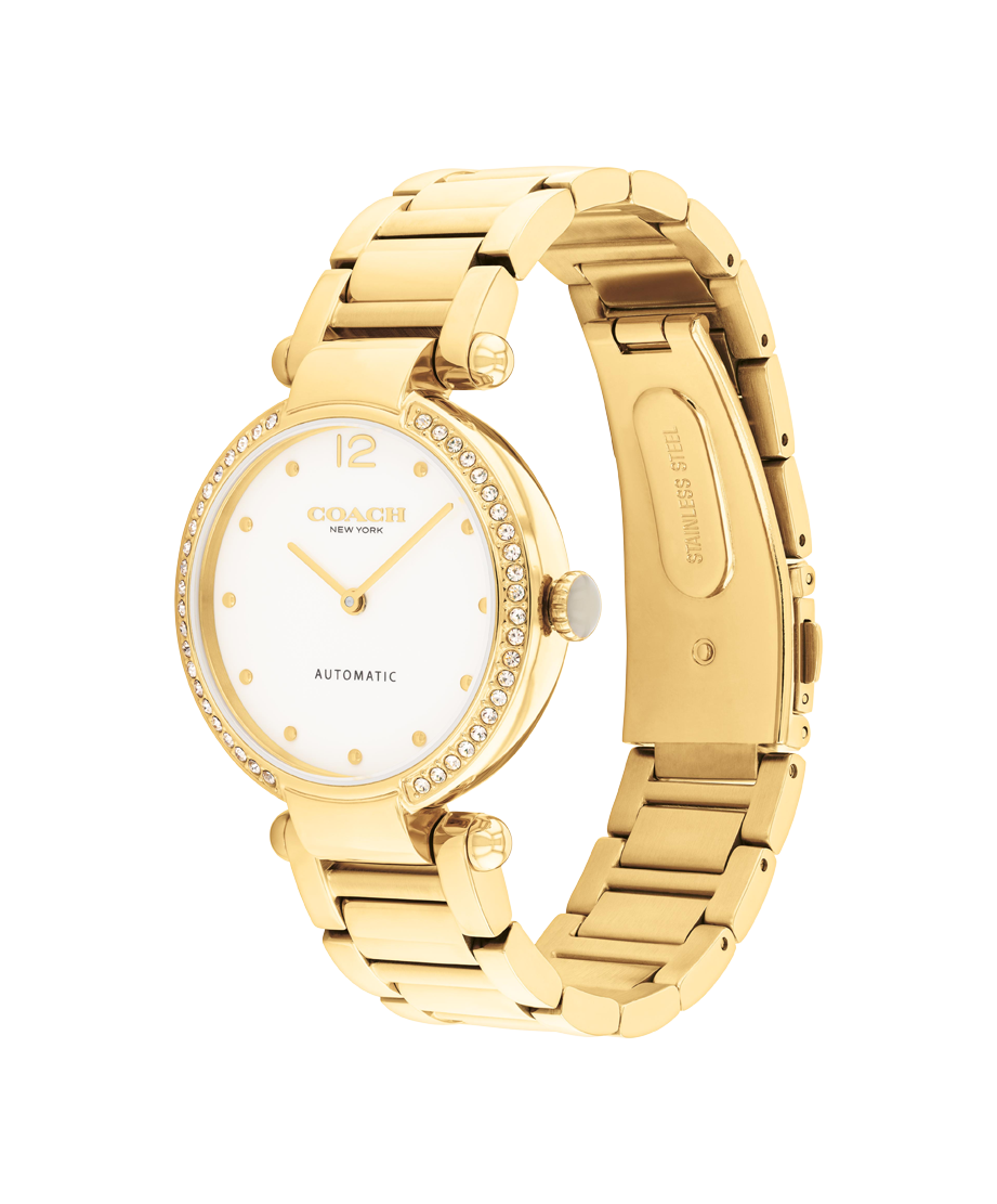 14504580-Cary Automatic Watch, 34mm-Chalk