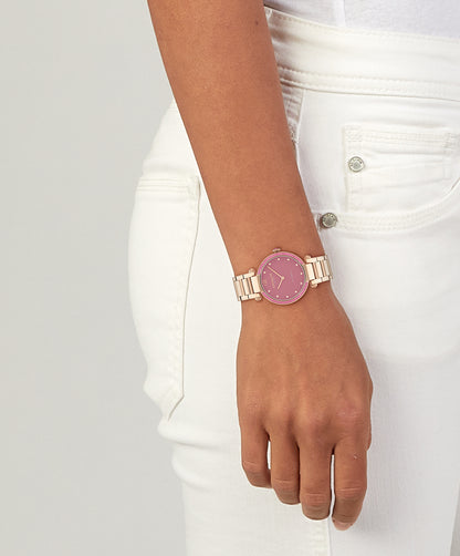 14504581-Cary Automatic Watch, 34mm-Pink