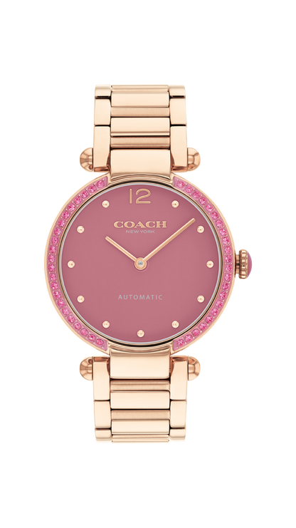 14504581-Cary Automatic Watch, 34mm-Pink