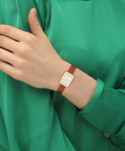 14504584-Mara Watch, 19mm x 26mm-Chalk