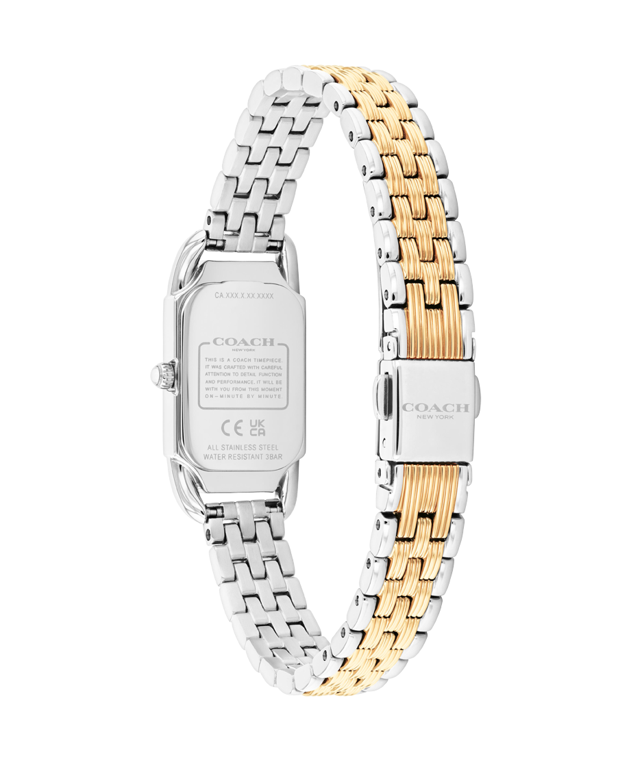 14504631-Cadie Watch, 17.5mm x 28.5mm-Silver White