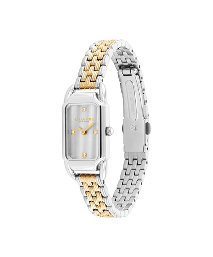 14504631-Cadie Watch, 17.5mm x 28.5mm-Silver White