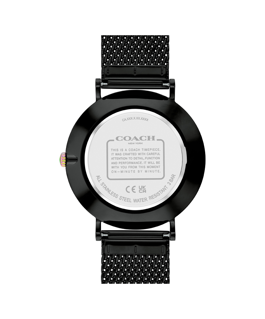 14602591-Coach Charles Men Watch-Black