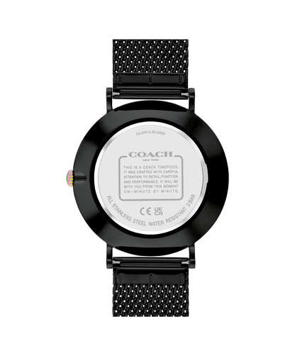 14602591-Coach Charles Men Watch-Black