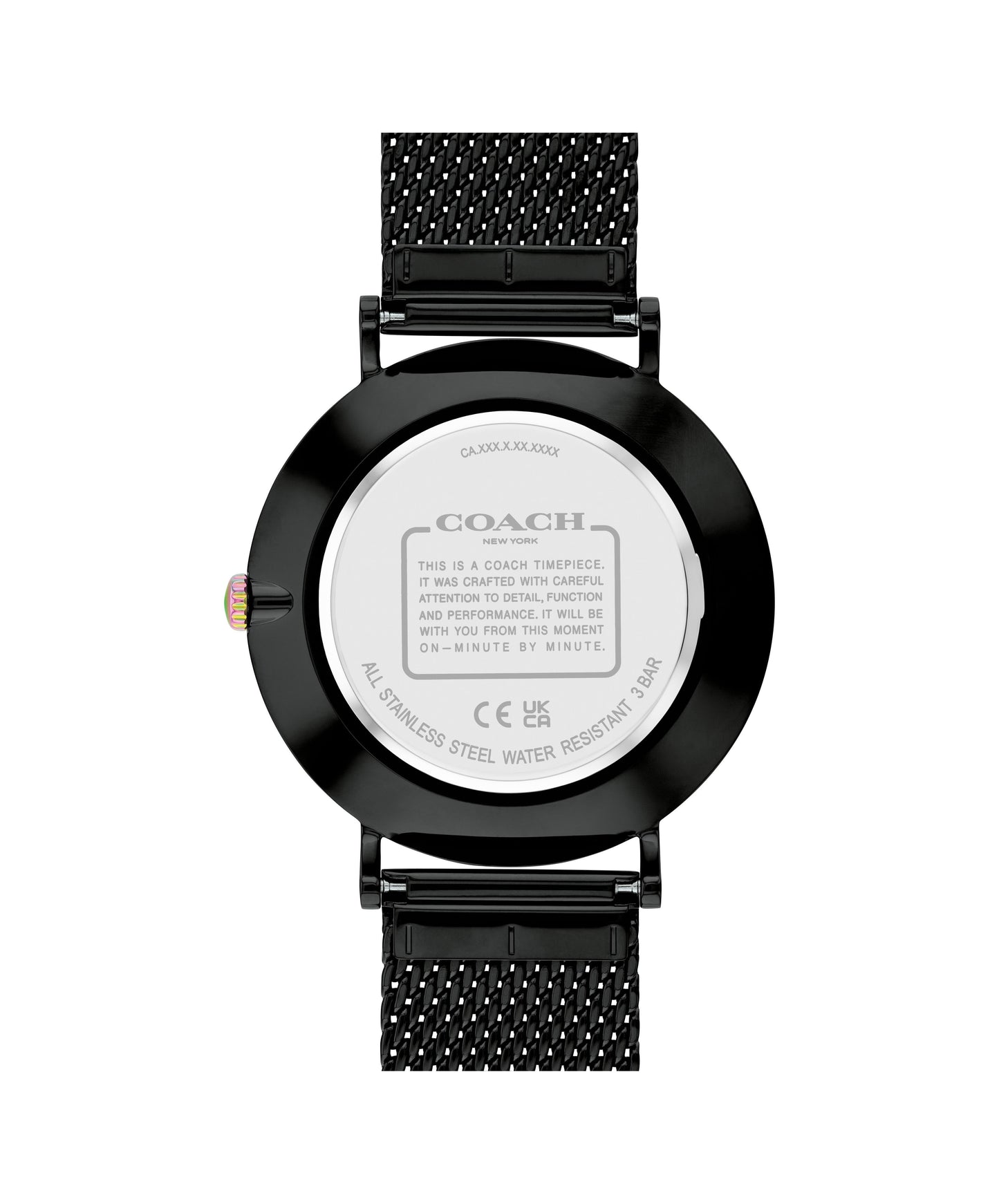 14602591-Coach Charles Men Watch-Black