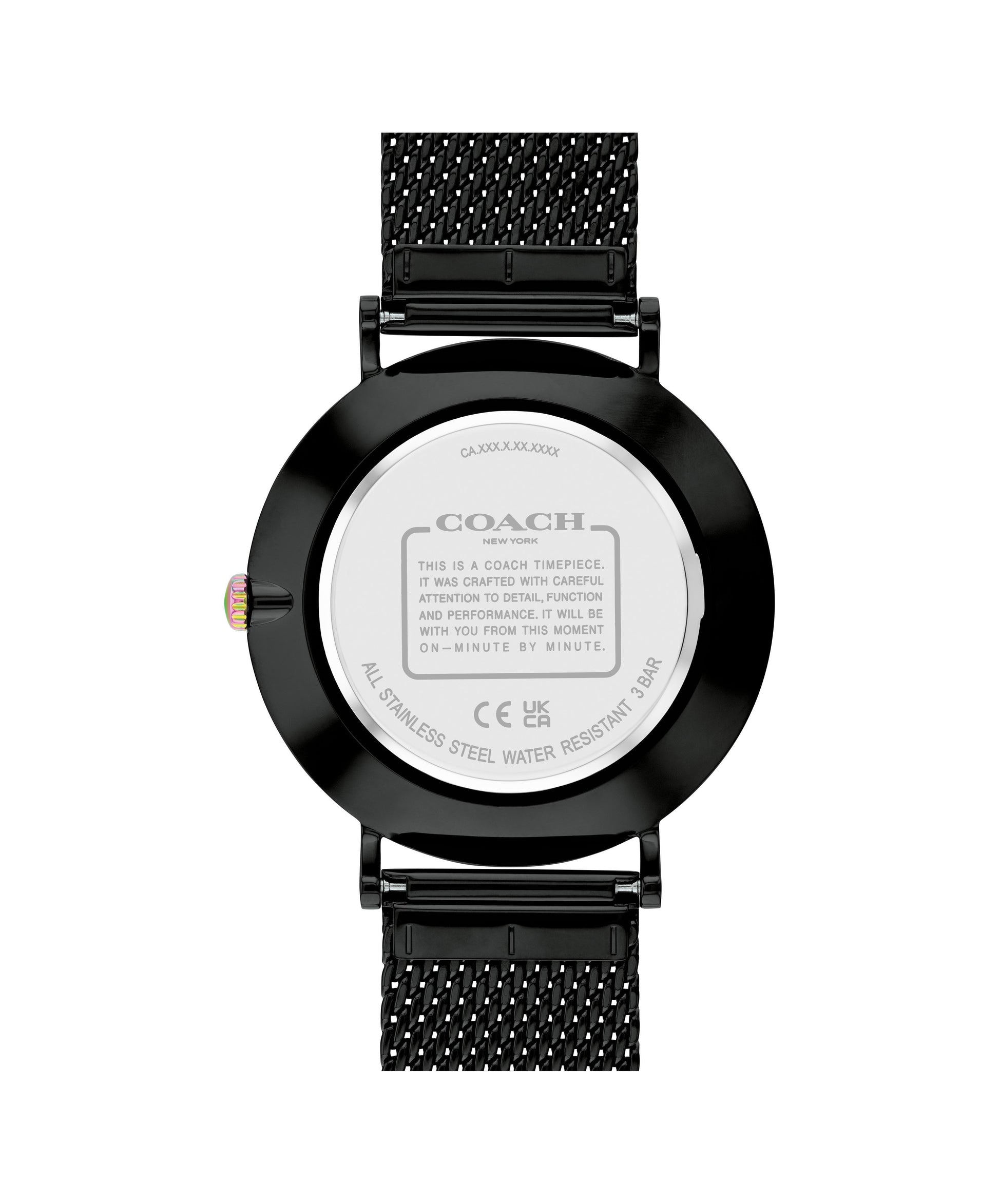 14602591-Coach Charles Men Watch-Black