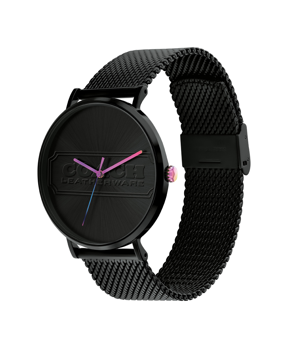 14602591-Coach Charles Men Watch-Black