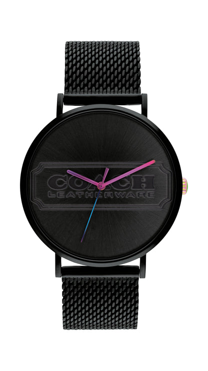 14602591-Coach Charles Men Watch-Black