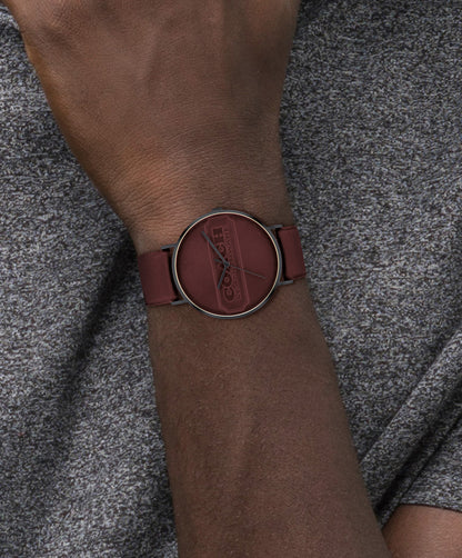 14602598-Charles Men Watch-Red