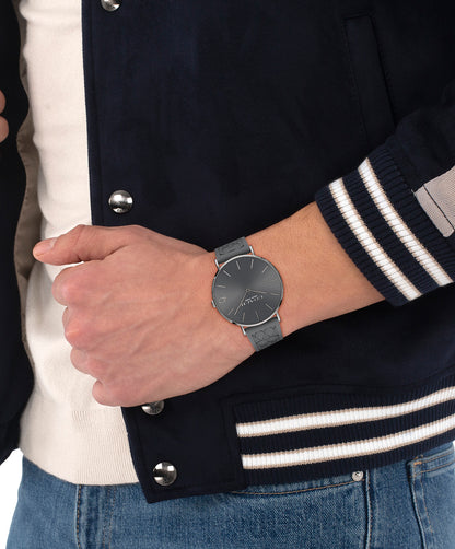 14602635-Gents Greyson Watch-Grey