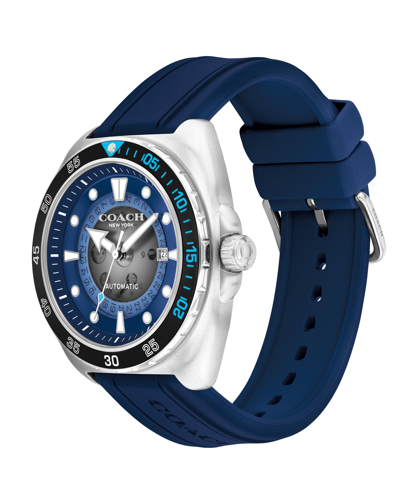 14602714-Charter Automatic Watch, 44mm-Blue