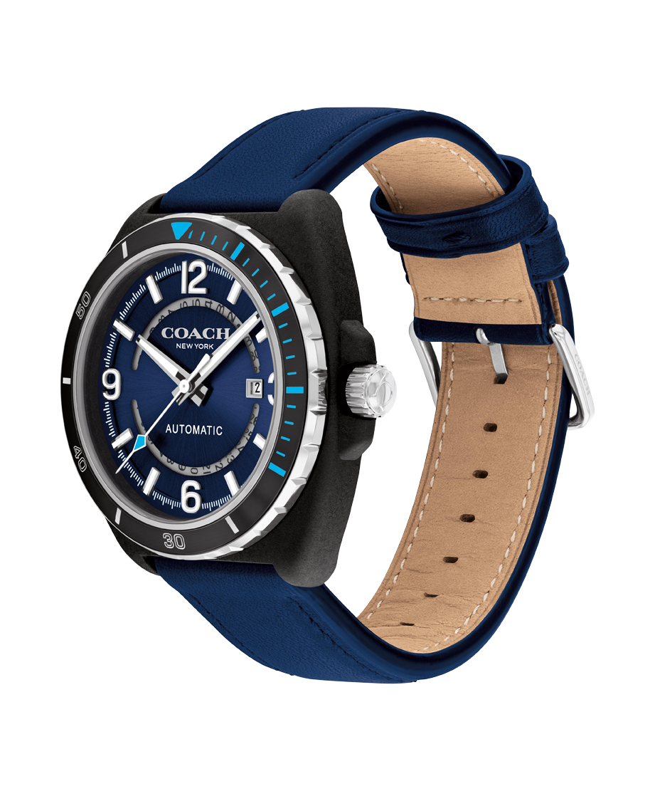 14602736-Charter Automatic Watch, 44Mm-Blue