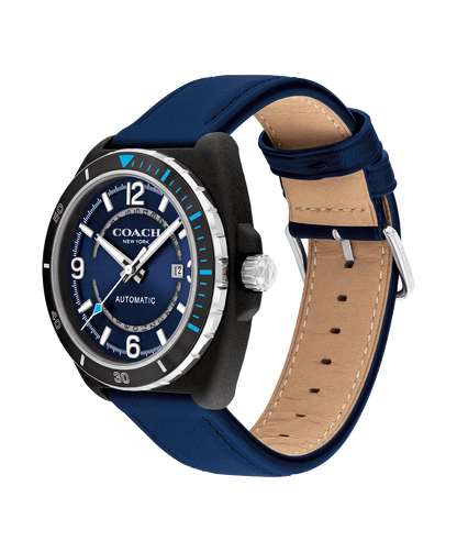 14602736-Charter Automatic Watch, 44Mm-Blue