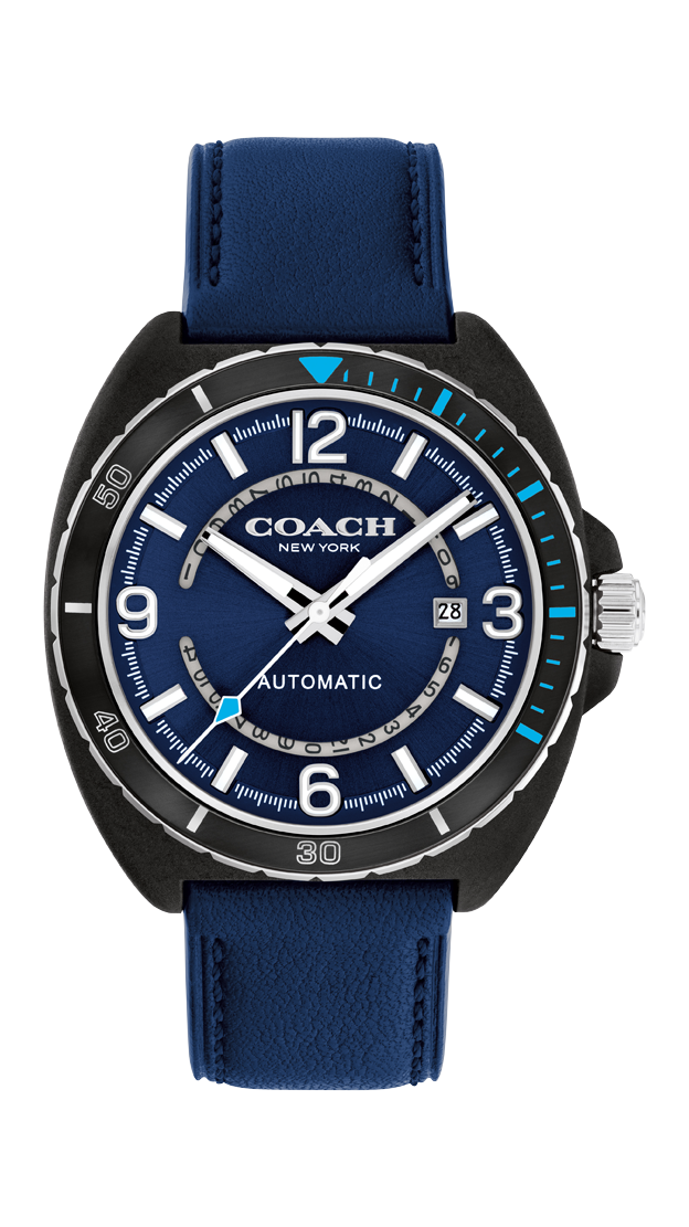 14602736-Charter Automatic Watch, 44Mm-Blue