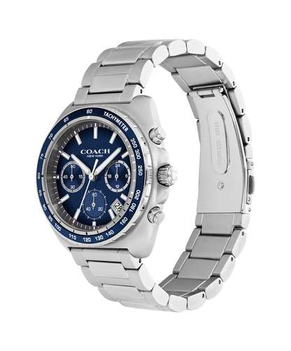 14602737-Charter Chronograph Watch, 39mm-Blue