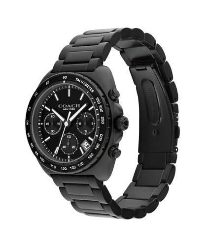 14602739-Charter Chronograph Watch, 39mm-Black