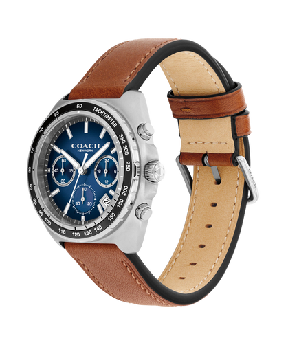 14602741-Charter Chronograph Watch, 39mm-Blue