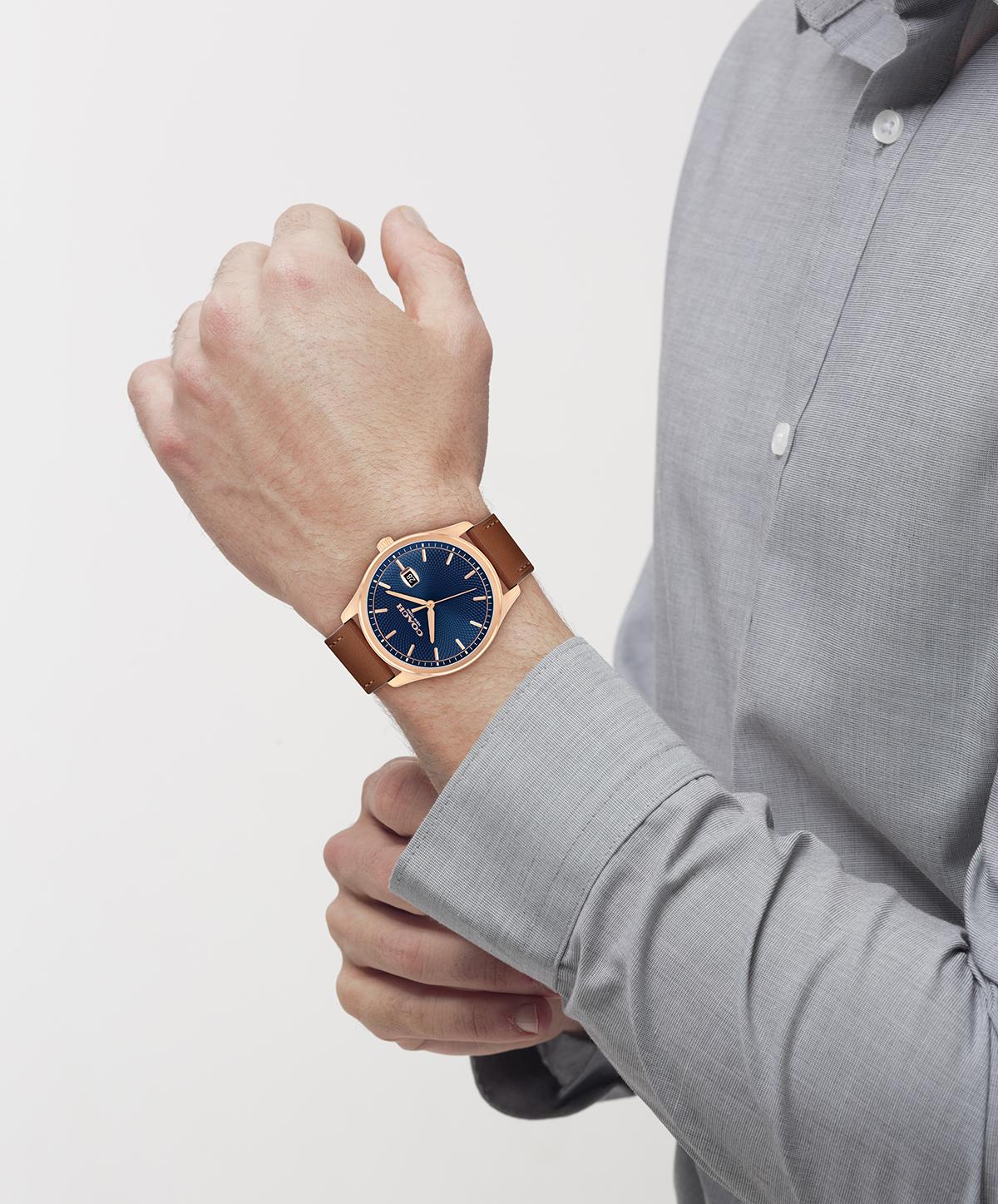 14602755-Oliver Watch, 41mm-Blue