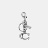 1635-Signature Bag Charm-Lh/Silver