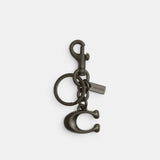 1635-Signature Bag Charm-Mw/Black