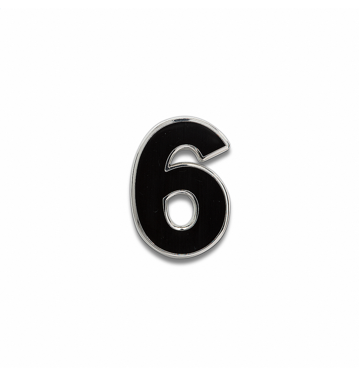 28195-Souvenir Pin - Numbers-Black