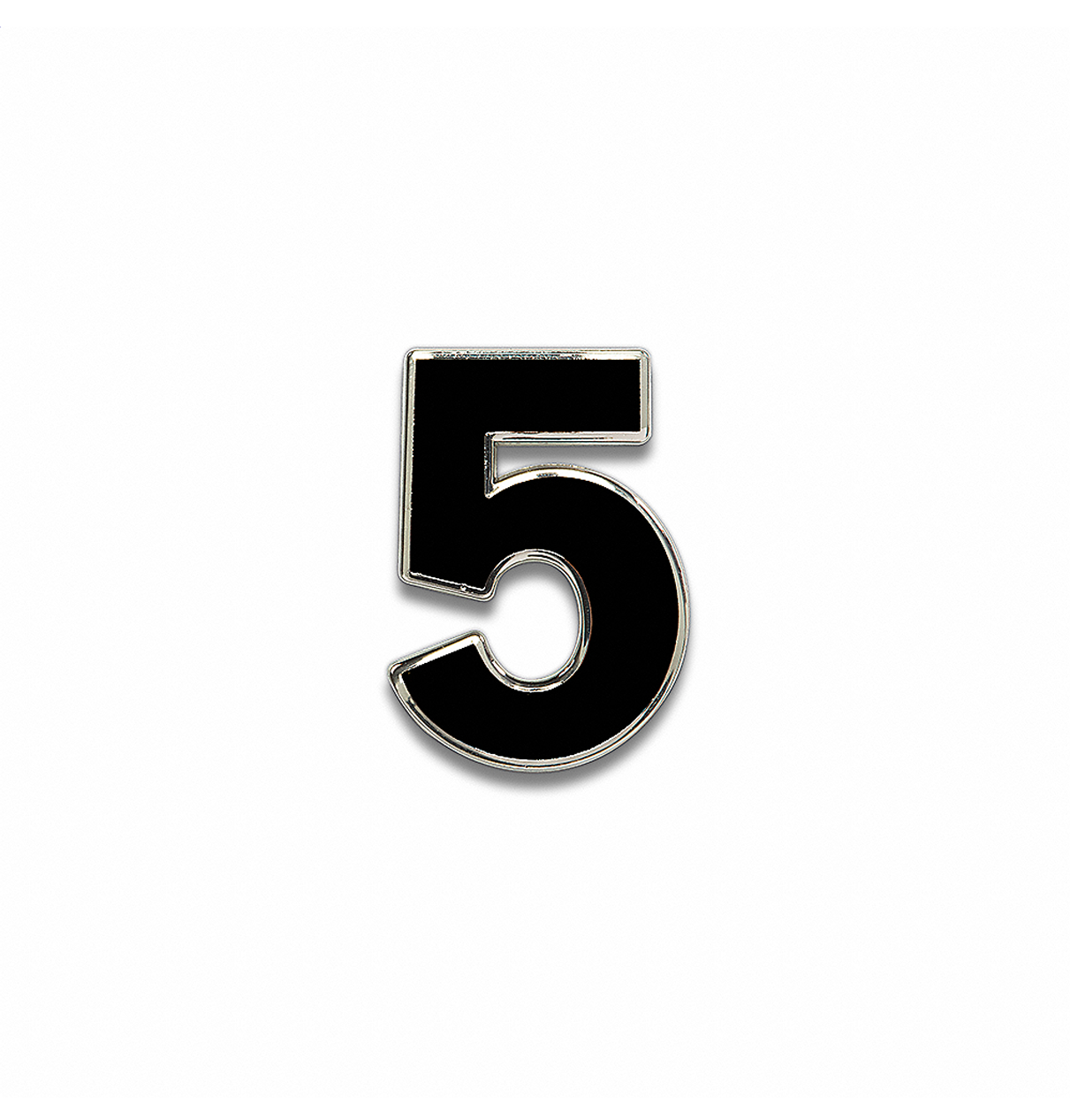 28196-Souvenir Pin - Numbers-Black