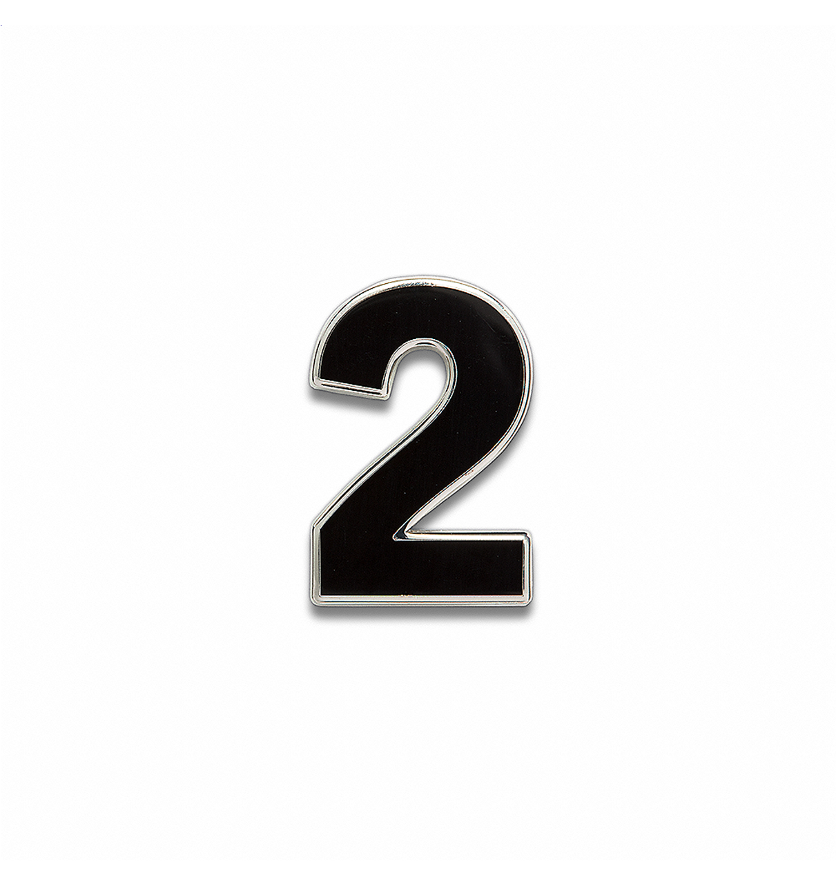 28230-Souvenir Pin - Numbers-Black