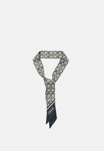 29C2783-Vintage Signature C Printed Silk Sinny