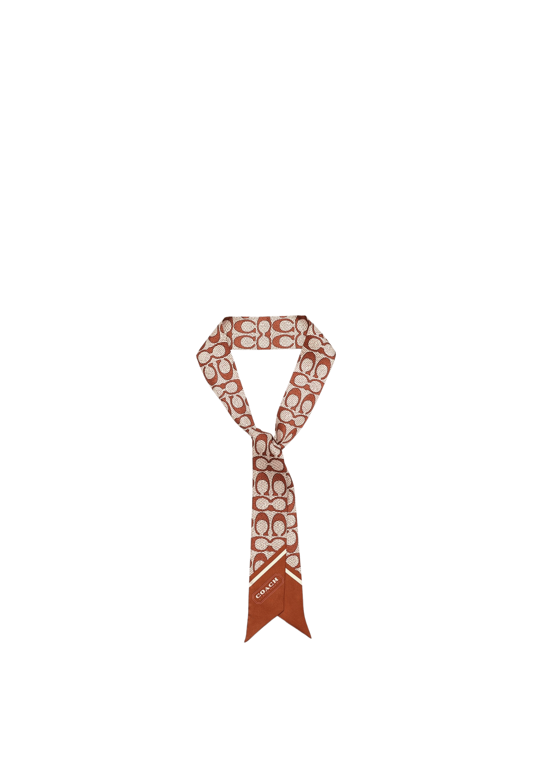 29C2783-Vintage Signature C Printed Silk Sinny-Pecan