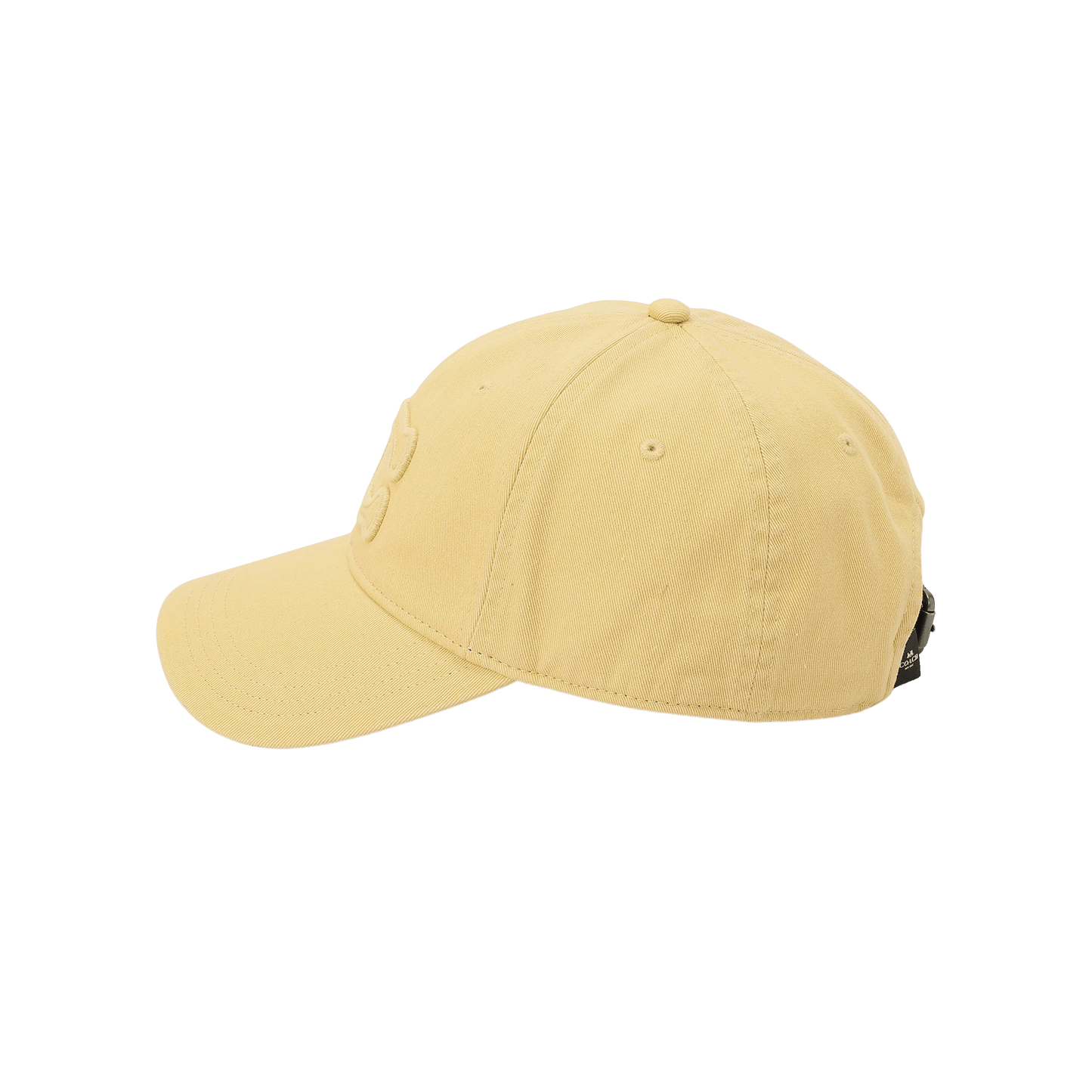 29CCN89-Sculpted C Baseball Hat-Vanilla