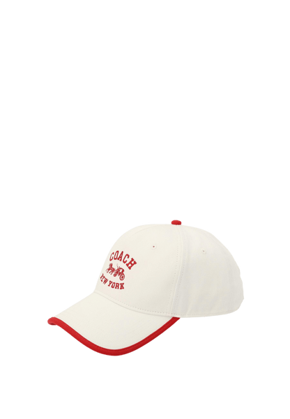 29CDO83-Horse And Carriage Baseball Hat-Ivory