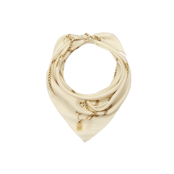Charms Printed Silk Square