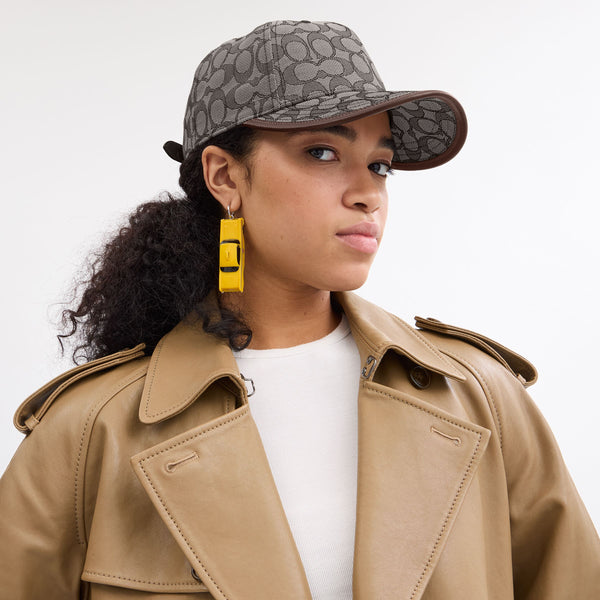 Signature C Jacquard Baseball Hat