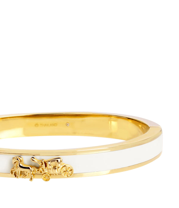 Signature Horse & Carriage Bangle Bracelet