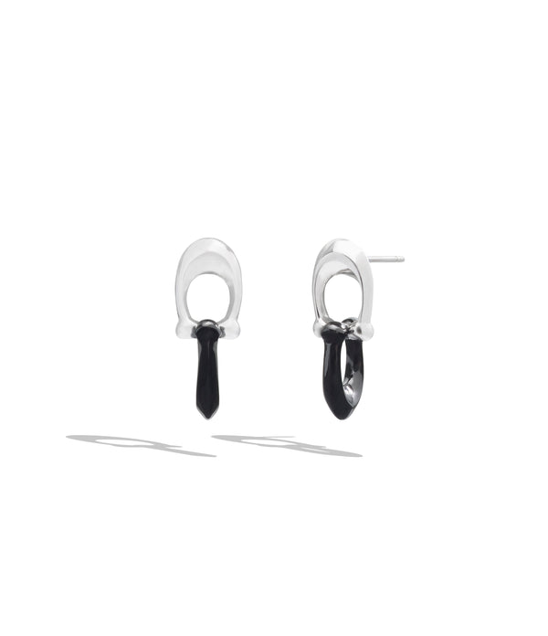 Signature Link Drop Earrings
