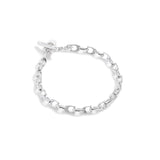 37376745RHO-Link C Chain Flex Bracelet-Rhodium