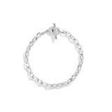 37376745RHO-Link C Chain Flex Bracelet-Rhodium