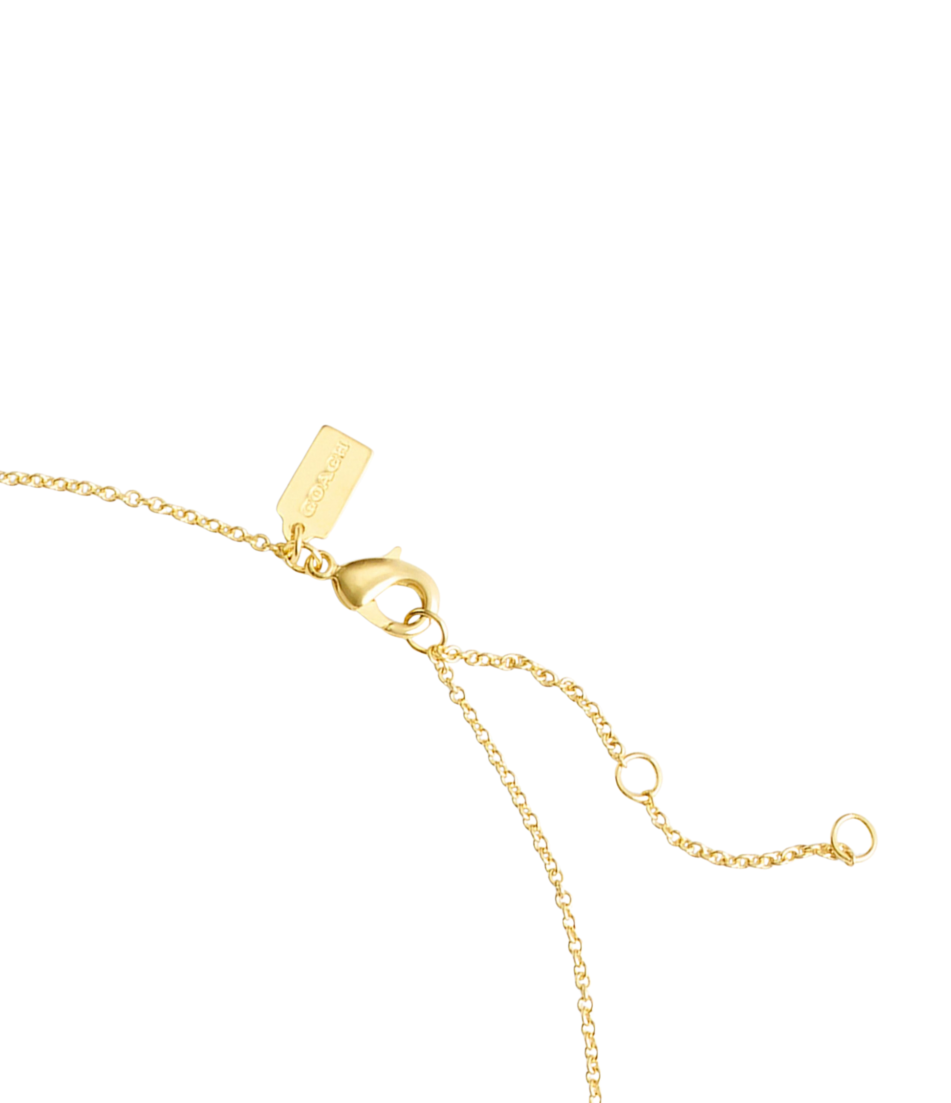 37412845GLD-Signature Necklace & Earring Set-Crystal/Gold