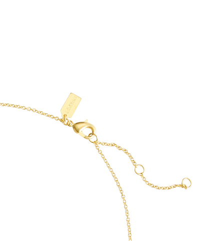 37412845GLD-Signature Necklace & Earring Set-Crystal/Gold