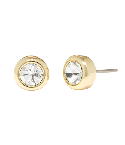 37412845GLD-Signature Necklace & Earring Set-Crystal/Gold