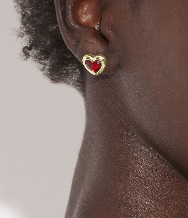 Heart Stud Earrings