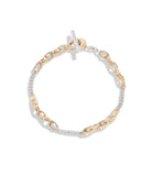 37426117TWO-Mixed Chain Bracelet