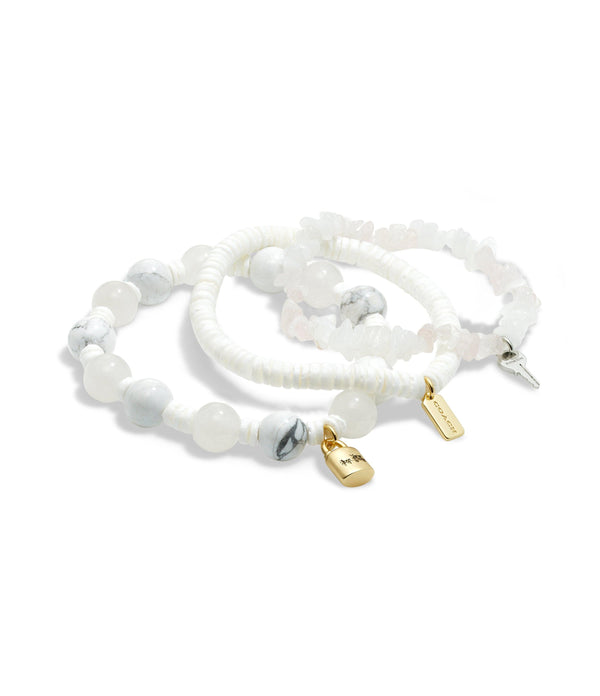 Charm Stretch Bracelet Set