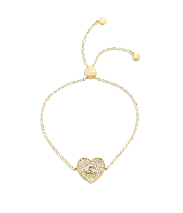 Signature Heart Slider Bracelet
