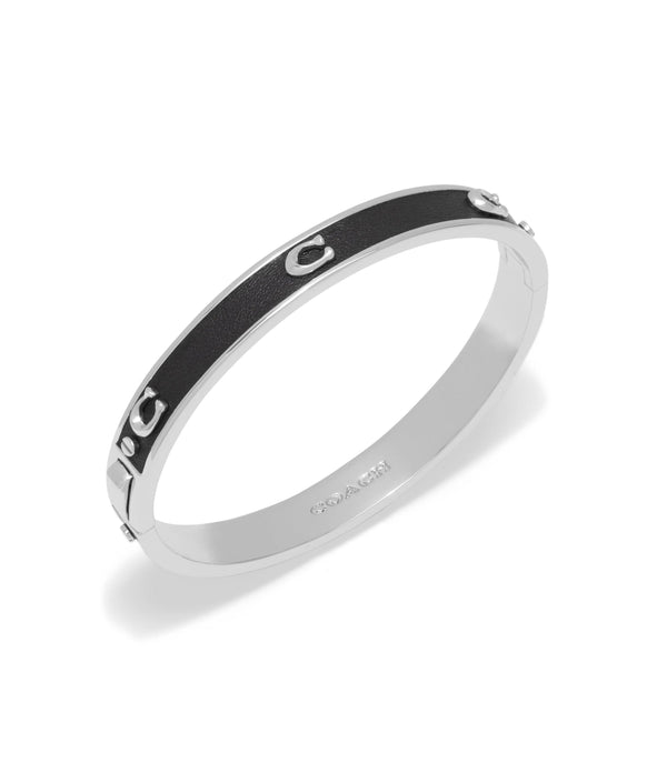 Signature Leather Bangle Bracelet