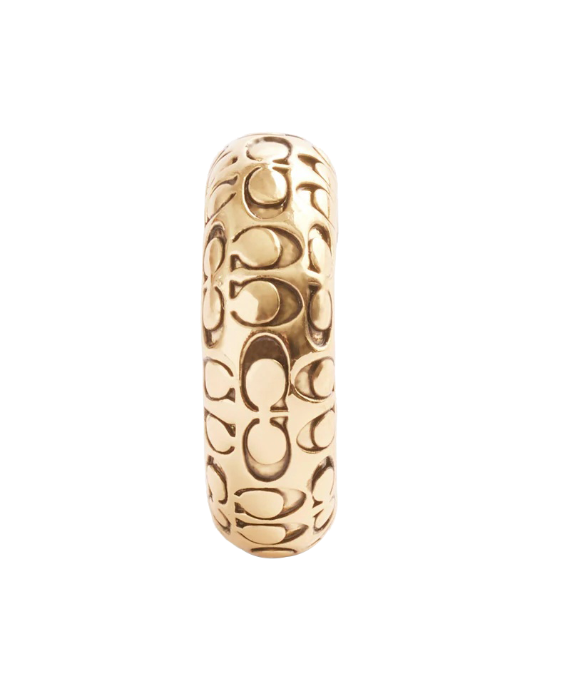 Signature Quilted Ear Cuff-37460409Gld-Gold