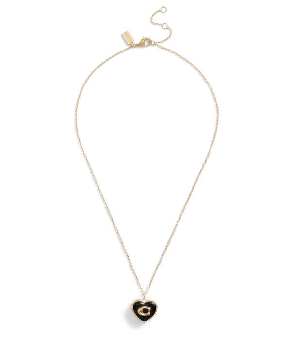 Signature Heart Locket Boxed Necklace