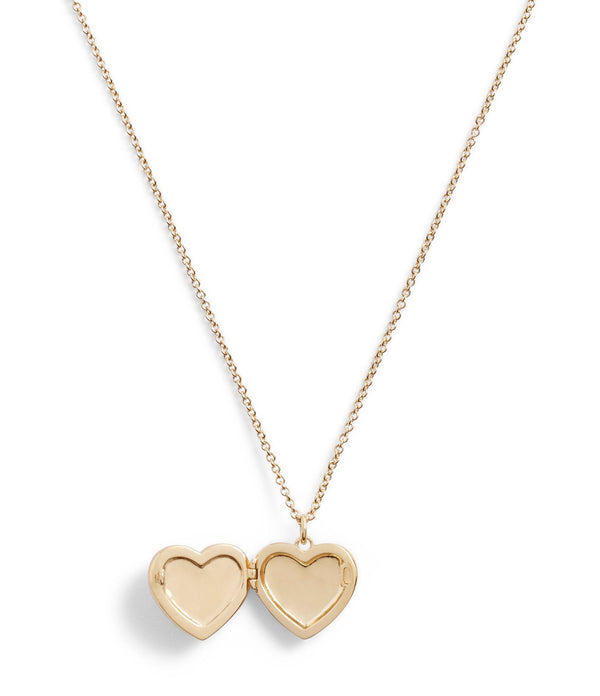 Signature Heart Locket Boxed Necklace