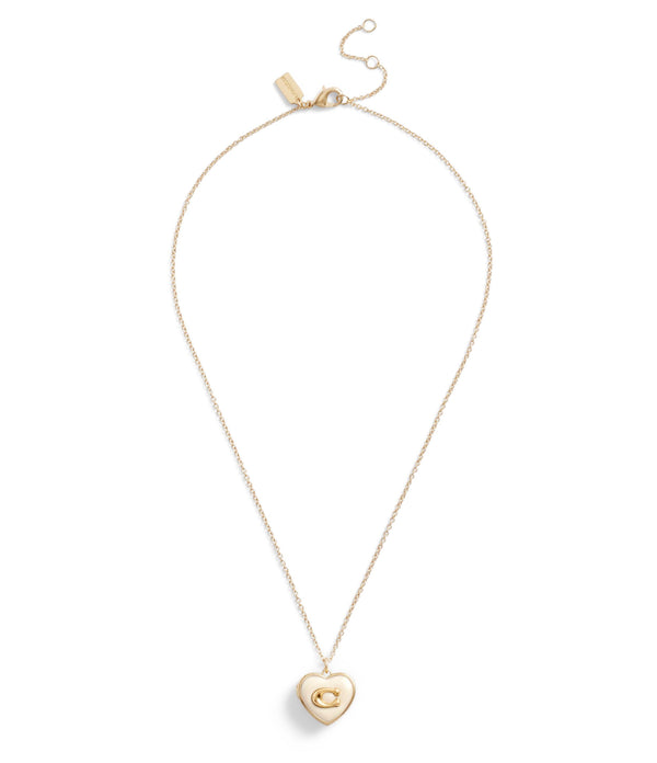 Signature Heart Locket Boxed Necklace