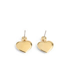 37469937GLD-Enamel Heart Drop Boxed Earrings